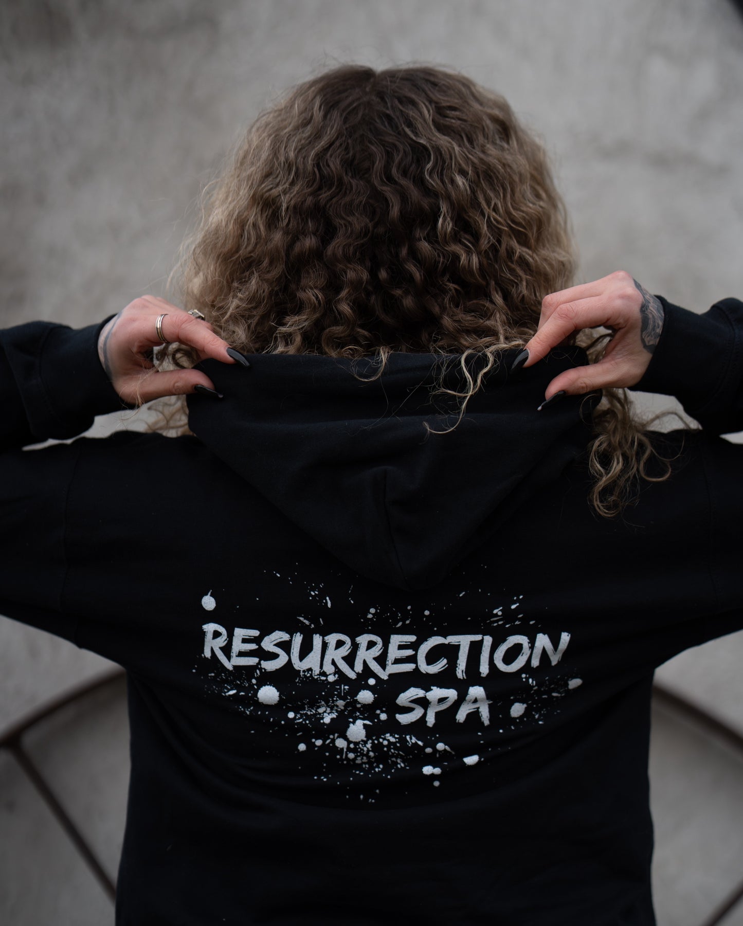 Resurrection Black Pullover