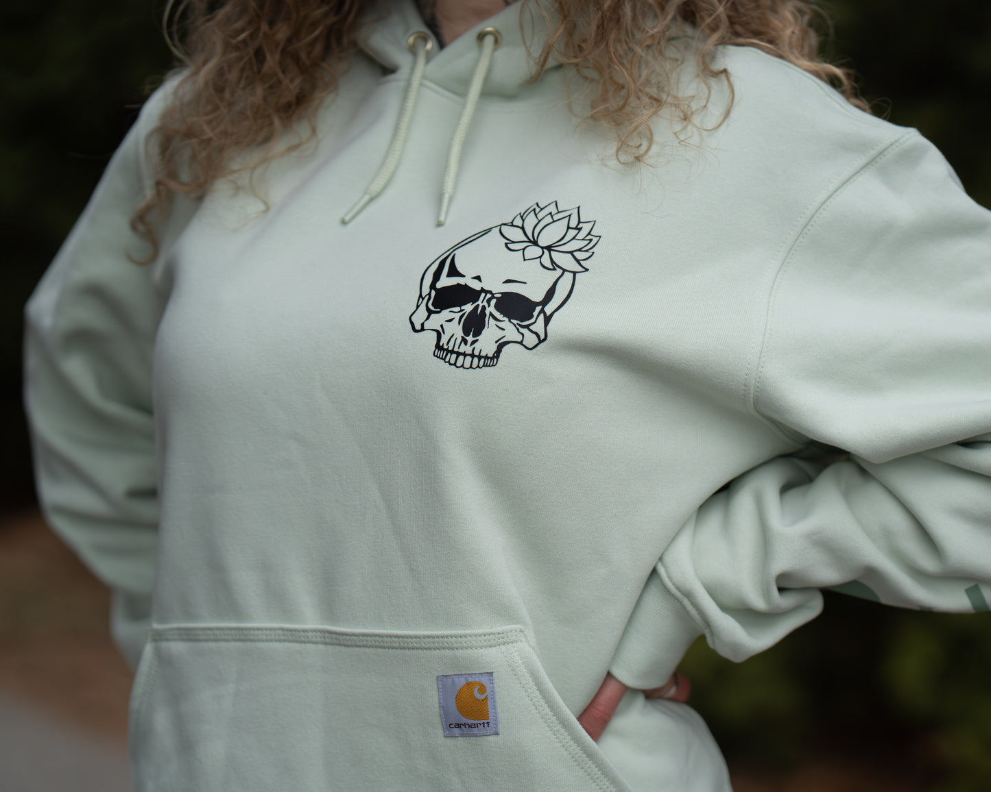 Resurrection x Carhartt Mint Green Pullover