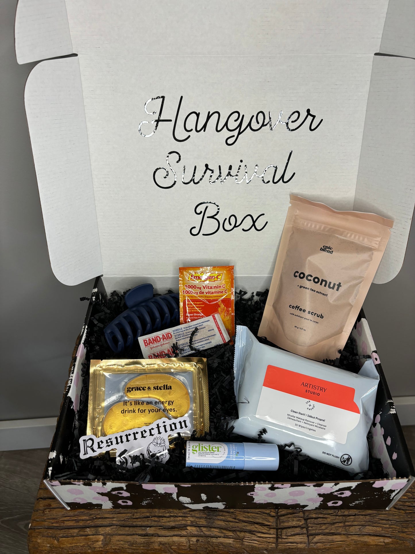 The Hangover Survival Gift Box