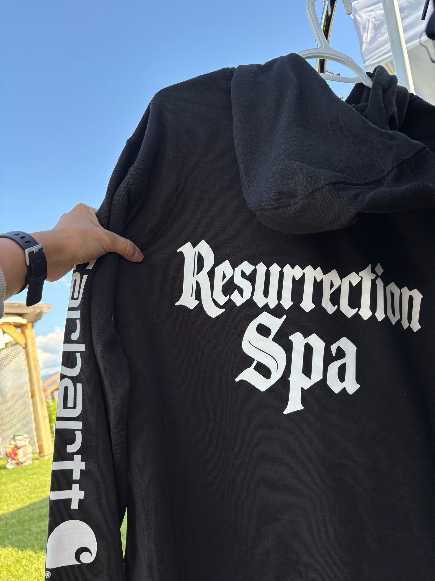 Resurrection x Carhartt Black Hoodie